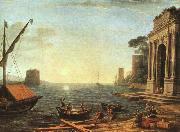 Claude Lorrain A Seaport Germany oil painting artist